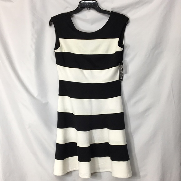 New York & Company Dresses & Skirts - New York & Co Women’s Stretch Sleeveless Stripe Dress Size XS NEW with Tags